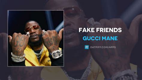 youtube gucci mane fake friends|gucci mane video.